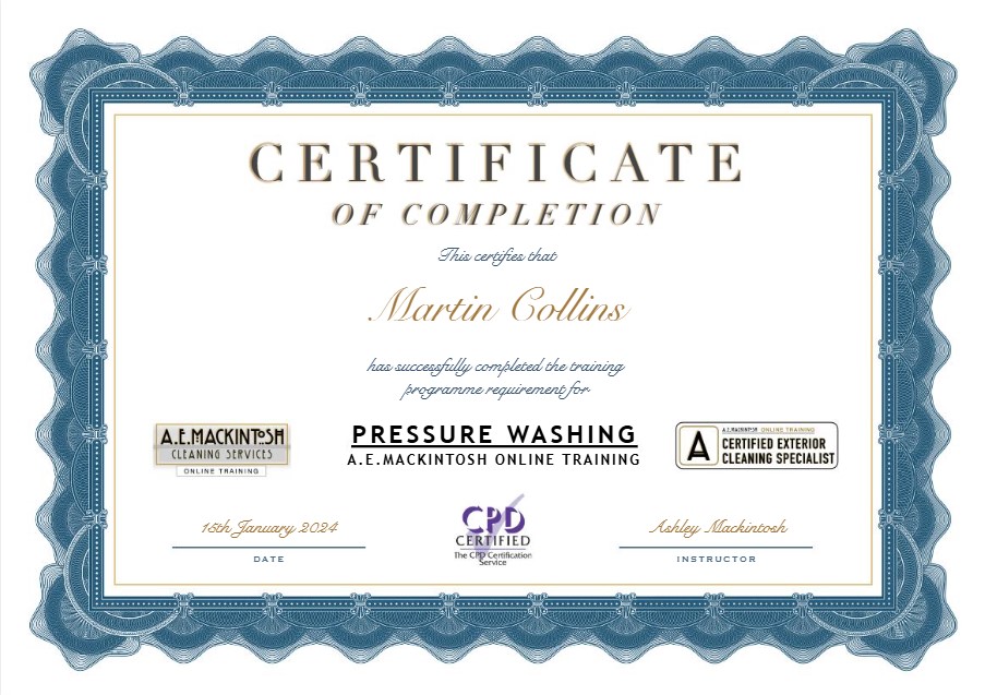 Certificate 3